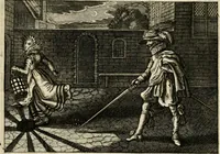 Picture 65 of 100 from Iohannis de Brunes I.C. Emblemata of zinne-werck : voorghestelt in beelden, ghedichten, en breeder uijt-legginghen, tot uijt-druckinghe en verbeteringhe van verscheijden feijlen onser eeuwe (1636), leaf 266
