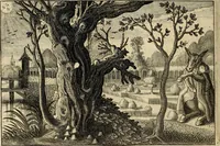 Picture 70 of 100 from Iohannis de Brunes I.C. Emblemata of zinne-werck : voorghestelt in beelden, ghedichten, en breeder uijt-legginghen, tot uijt-druckinghe en verbeteringhe van verscheijden feijlen onser eeuwe (1636), leaf 289