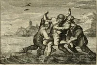 Picture 72 of 100 from Iohannis de Brunes I.C. Emblemata of zinne-werck : voorghestelt in beelden, ghedichten, en breeder uijt-legginghen, tot uijt-druckinghe en verbeteringhe van verscheijden feijlen onser eeuwe (1636), leaf 298