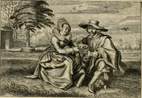 Picture 76 of 100 from Iohannis de Brunes I.C. Emblemata of zinne-werck : voorghestelt in beelden, ghedichten, en breeder uijt-legginghen, tot uijt-druckinghe en verbeteringhe van verscheijden feijlen onser eeuwe (1636), leaf 315