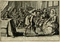 Picture 12 of 100 from Iohannis de Brunes I.C. Emblemata of zinne-werck : voorghestelt in beelden, ghedichten, en breeder uijt-legginghen, tot uijt-druckinghe en verbeteringhe van verscheijden feijlen onser eeuwe (1636), leaf 44