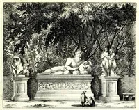 Picture 8 of 32 from Iohann Wilhelm Bauren Underschidliche Prospecten, welche er in dennen Landen Italiae und dan auf seiner Heimreis Friaul, Karnten, Stejr nach dem Leben gezeichnet (1681), leaf 21