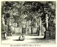 Picture 10 of 32 from Iohann Wilhelm Bauren Underschidliche Prospecten, welche er in dennen Landen Italiae und dan auf seiner Heimreis Friaul, Karnten, Stejr nach dem Leben gezeichnet (1681), leaf 27