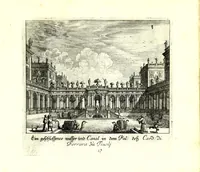 Picture 11 of 32 from Iohann Wilhelm Bauren Underschidliche Prospecten, welche er in dennen Landen Italiae und dan auf seiner Heimreis Friaul, Karnten, Stejr nach dem Leben gezeichnet (1681), leaf 29