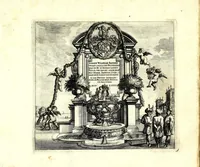 Picture 2 of 32 from Iohann Wilhelm Bauren Underschidliche Prospecten, welche er in dennen Landen Italiae und dan auf seiner Heimreis Friaul, Karnten, Stejr nach dem Leben gezeichnet (1681), leaf 7