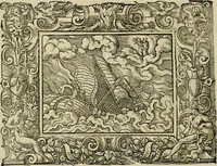 Picture 141 of 181 from Iohan. Posthii Germershemii Tetrasticha in Ovidii Metam. lib. XV. qvibus accesserunt Vergilij Solis figurae elegantiss. & iam primùm in lucem editae = Schoene Figuren auss dem fuertrefflichen Poeten Ouidio, allen Malern, Goldtschmiden, und Bildthauwern, zü nutz unnd gütem mit fleiss gerissen (1563), leaf 161