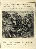 An illustration from Io. Mercerii I.C. Emblemata (1592)