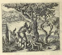 An illustration from Io. Mercerii I.C. Emblemata (1592)