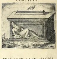Picture 23 of 30 from Io. Mercerii I.C. Emblemata (1592), leaf 92