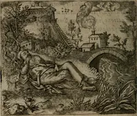 Picture 19 of 83 from Io. Mercerii I.C. Emblemata (1592), leaf 29