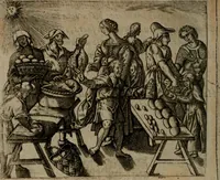 An illustration from Io. Mercerii I.C. Emblemata (1592)