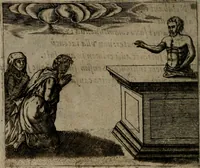An illustration from Io. Mercerii I.C. Emblemata (1592)
