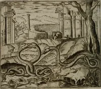An illustration from Io. Mercerii I.C. Emblemata (1592)