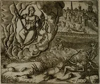 An illustration from Io. Mercerii I.C. Emblemata (1592)