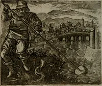 An illustration from Io. Mercerii I.C. Emblemata (1592)