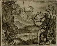 An illustration from Io. Mercerii I.C. Emblemata (1592)
