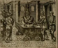 An illustration from Io. Mercerii I.C. Emblemata (1592)