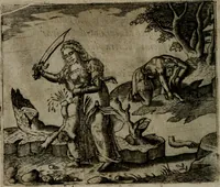 An illustration from Io. Mercerii I.C. Emblemata (1592)