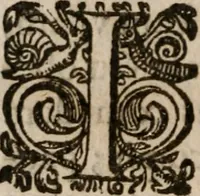 An illustration from Iosephi Anchietae Societatis Jesu sacerdotis in Brasilia defuncti vita. Ex I I S, que de eo petrus roterigius societatis Iesu Preafes prouincialis in Brasilia...prodit nunc primum (1617)