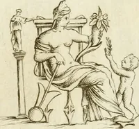 An illustration from Iosephi Mariae Suaresij episcopi vasionensis Praenestes antiquae libri duo (1655)