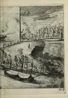 An illustration from Iournael ofte gedenckwaerdige beschrijvinghe vande Oost-Indische reyse van Willem Ysbrantsz. Bontekoe van Hoorn : begrijpende veel wonderlijcke en gevaerlijcke saecken hem daer in wedervaren : begonnen den 18. December 1618. en vol-eynt den 16. November 1625 (1646)