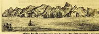 An illustration from Iournael vande Nassausche vloot, : ofte beschryvingh vande voyagie om den gantschen aerdt-kloot, ghedaen met elf schepen: onder't beleyd vanden Admirael Iaques L'Heremite, ende Vice-Admirael Geen Huygen Schapenham, inde jaeren 1623, 1624, 1625, en 1626. . (1626)