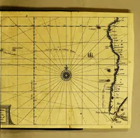An illustration from Iournal ou description du merveilleux voyage de Guilliaume Schouten, Hollandois natif de Hoorn, : fait es années 1615, 1616 & 1617. Comme (en circumnavigeant le globe terrestre) il a decouvert vers le zud du destroit de Magellan un nouveau passage, jusques à la grand mer de Zud. Ensemble, des avantures admirables qui luy sont advenues en descouvrant de plusieurs isles, & peuples estranges. (1618)