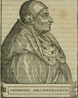 An illustration from Pavli Iovii novocomensis Vitae dvodecim vicecomitvm Mediolani principvm : ex Bibliotheca regia (1549)