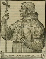 An illustration from Pavli Iovii novocomensis Vitae dvodecim vicecomitvm Mediolani principvm : ex Bibliotheca regia (1549)
