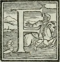 Picture 6 of 22 from I piacevoli et ingeniosi discorsi in piv lettere compresi, e ne la lingua antica uolgari dechiariti. Nei qvali si contengono varii cherebizzi, e fantastiche fantasi philosophiche in varie materie, pur sempre à le uertù accostate (1557), leaf 21