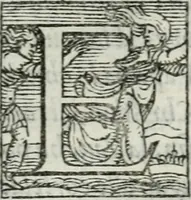 An illustration from I piacevoli et ingeniosi discorsi in piv lettere compresi, e ne la lingua antica uolgari dechiariti. Nei qvali si contengono varii cherebizzi, e fantastiche fantasi philosophiche in varie materie, pur sempre à le uertù accostate (1557)