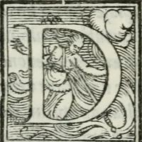 An illustration from I piacevoli et ingeniosi discorsi in piv lettere compresi, e ne la lingua antica uolgari dechiariti. Nei qvali si contengono varii cherebizzi, e fantastiche fantasi philosophiche in varie materie, pur sempre à le uertù accostate (1557)