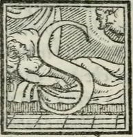 An illustration from I piacevoli et ingeniosi discorsi in piv lettere compresi, e ne la lingua antica uolgari dechiariti. Nei qvali si contengono varii cherebizzi, e fantastiche fantasi philosophiche in varie materie, pur sempre à le uertù accostate (1557)
