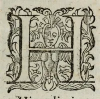 An illustration from I pomi d'oro / di Gio. Francesco Angelita, Roco Accademico Disuguale ; doue si contengono due lettioni, de' fichi l'vna, e de' melloni l'altra ; nelle quali non solo si scorgono le lor lodi, e le loro eccellenze, ma si scoprono molti segreti per vsarli, e per cultiuarli ; e si notano molti errori di diuersi grand'huomini intorno al loro sentimento ; aggiuntavi vna lettione della lvmaca doue si pruoua, ch'ella sia maestra della vita human .. (1607)