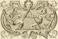 An illustration from I pregj delle belle arti : orazione e componimenti poetici detti in Campidoglio in occasione della festa del Concorso ai premj, celebrata dall'insigne Accademia del disegno di S. Luca : essendo principe di essa il signor Mauro Fontana, l'anno MDCCLXII alla santità di N. Signore Clemente XIII. P.M (1762)