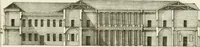 An illustration from I quattro libri dell'architettura di Andrea Palladio : ne quali dopo un breve trattato de' cinque ordini, e di quelli avvertimenti, che sono più necessarj nel fabbricare : si tratta delle case private, delle vie, dei ponti, delle piazze, dei xisti, e dei tempj (1790)
