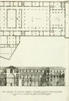 An illustration from I quattro libri dell'architettura di Andrea Palladio : ne quali dopo un breve trattato de' cinque ordini, e di quelli avvertimenti, che sono più necessarj nel fabbricare : si tratta delle case private, delle vie, dei ponti, delle piazze, dei xisti, e dei tempj (1790)