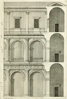 Picture 69 of 147 from I quattro libri dell'architettura di Andrea Palladio : ne quali dopo un breve trattato de' cinque ordini, e di quelli avvertimenti, che sono più necessarj nel fabbricare : si tratta delle case private, delle vie, dei ponti, delle piazze, dei xisti, e dei tempj (1790), leaf 164