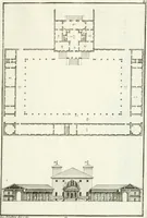 Picture 78 of 147 from I quattro libri dell'architettura di Andrea Palladio : ne quali dopo un breve trattato de' cinque ordini, e di quelli avvertimenti, che sono più necessarj nel fabbricare : si tratta delle case private, delle vie, dei ponti, delle piazze, dei xisti, e dei tempj (1790), leaf 194