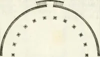 An illustration from I quattro libri dell'architettura di Andrea Palladio : ne quali dopo un breve trattato de' cinque ordini, e di quelli avvertimenti, che sono più necessarj nel fabbricare : si tratta delle case private, delle vie, dei ponti, delle piazze, dei xisti, e dei tempj (1790)