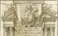 An illustration from I quattro libri dell'architettura di Andrea Palladio : ne quali dopo un breve trattato de' cinque ordini, e di quelli avvertimenti, che sono più necessarj nel fabbricare : si tratta delle case private, delle vie, dei ponti, delle piazze, dei xisti, e dei tempj (1790)