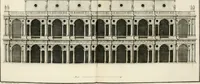 An illustration from I quattro libri dell'architettura di Andrea Palladio : ne quali dopo un breve trattato de' cinque ordini, e di quelli avvertimenti, che sono più necessarj nel fabbricare : si tratta delle case private, delle vie, dei ponti, delle piazze, dei xisti, e dei tempj (1790)