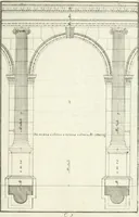 An illustration from I quattro libri dell'architettura di Andrea Palladio : ne quali dopo un breve trattato de' cinque ordini, e di quelli avvertimenti, che sono più necessarj nel fabbricare : si tratta delle case private, delle vie, dei ponti, delle piazze, dei xisti, e dei tempj (1790)