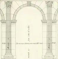 Picture 25 of 147 from I quattro libri dell'architettura di Andrea Palladio : ne quali dopo un breve trattato de' cinque ordini, e di quelli avvertimenti, che sono più necessarj nel fabbricare : si tratta delle case private, delle vie, dei ponti, delle piazze, dei xisti, e dei tempj (1790), leaf 66