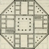An illustration from I quattro primi libri di architettura di Pietro Cataneo senese .. (1554)