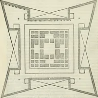 An illustration from I quattro primi libri di architettura di Pietro Cataneo senese .. (1554)