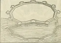 An illustration from I quattro primi libri di architettura di Pietro Cataneo senese .. (1554)