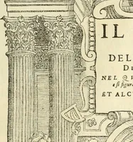 An illustration from I qvattro libri dell'architettvra (1601)