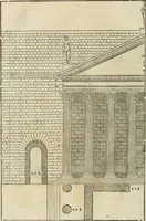 An illustration from I qvattro libri dell'architettvra (1601)