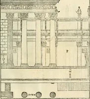 An illustration from I qvattro libri dell'architettvra (1601)